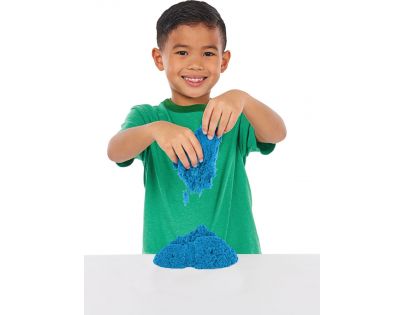 Kinetic Sand krabice tekutého písku s podložkou modrá