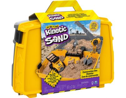 Kinetic Sand kufr pro stavaře