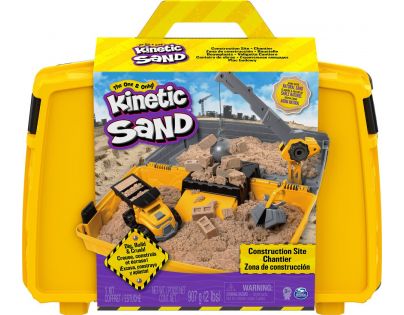 Kinetic Sand kufr pro stavaře