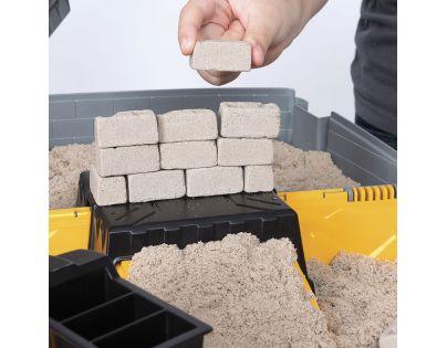 Kinetic Sand kufr pro stavaře