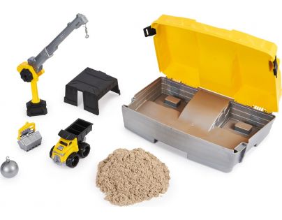 Kinetic Sand kufr pro stavaře