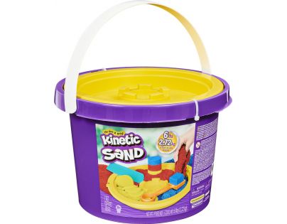 Kinetic Sand kyblík s náčiním a pískem