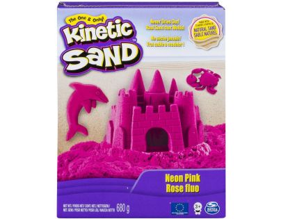 Kinetic Sand Neonové barvy 680 g růžová