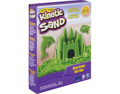 Kinetic Sand Neonové barvy 680 g zelená