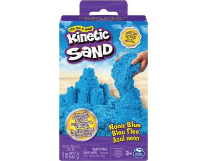 Kinetic sand neonové barvy písku modrý