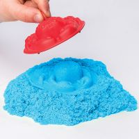 Kinetic Sand Písečný zámek s formičkami 454 g modrý 2
