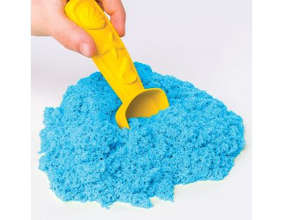 Kinetic Sand Písečný zámek s formičkami 454 g modrý