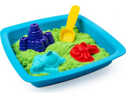 Kinetic Sand Písečný Zámek zelený