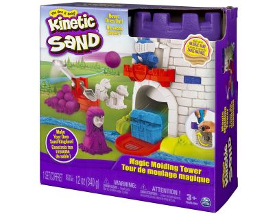 Kinetic Sand středověká věž s doplňky - Poškozený obal
