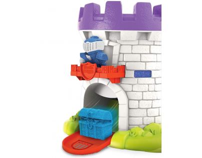 Kinetic Sand středověká věž s doplňky - Poškozený obal