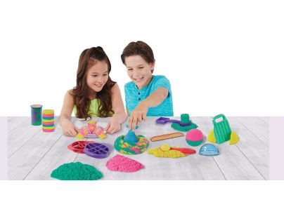 Kinetic Sand ultimátní sada písku s nástroji - Poškozený obal Kinetic Sand ultimátní sada písku s nástroji - Poškozený obal