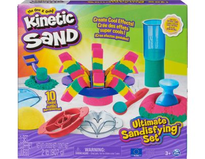 Kinetic Sand ultimátní sada písku s nástroji - Poškozený obal Kinetic Sand ultimátní sada písku s nástroji - Poškozený obal