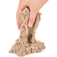 Kinetic Sand voňavý tekutý písek hnědý přírodní 3