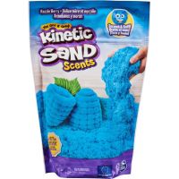 Kinetic Sand voňavý tekutý písek modrý 4