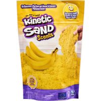 Kinetic Sand voňavý tekutý písek žlutý 4
