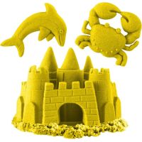 Kinetic Sand základní krabice s pískem různých barev 227g žlutý 2