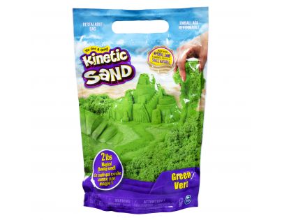 Kinetic Sand Zelený písek 0,9 kg