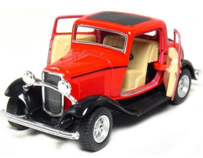 Kinsmart Auto Ford 3 Window Coupe - Červený