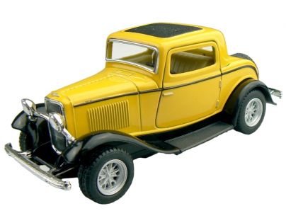 Kinsmart Auto Ford 3 Window Coupe - Žlutý