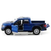 Kinsmart Auto Ford Pick-Up na zpětné natažení 13cm - Modrá 2