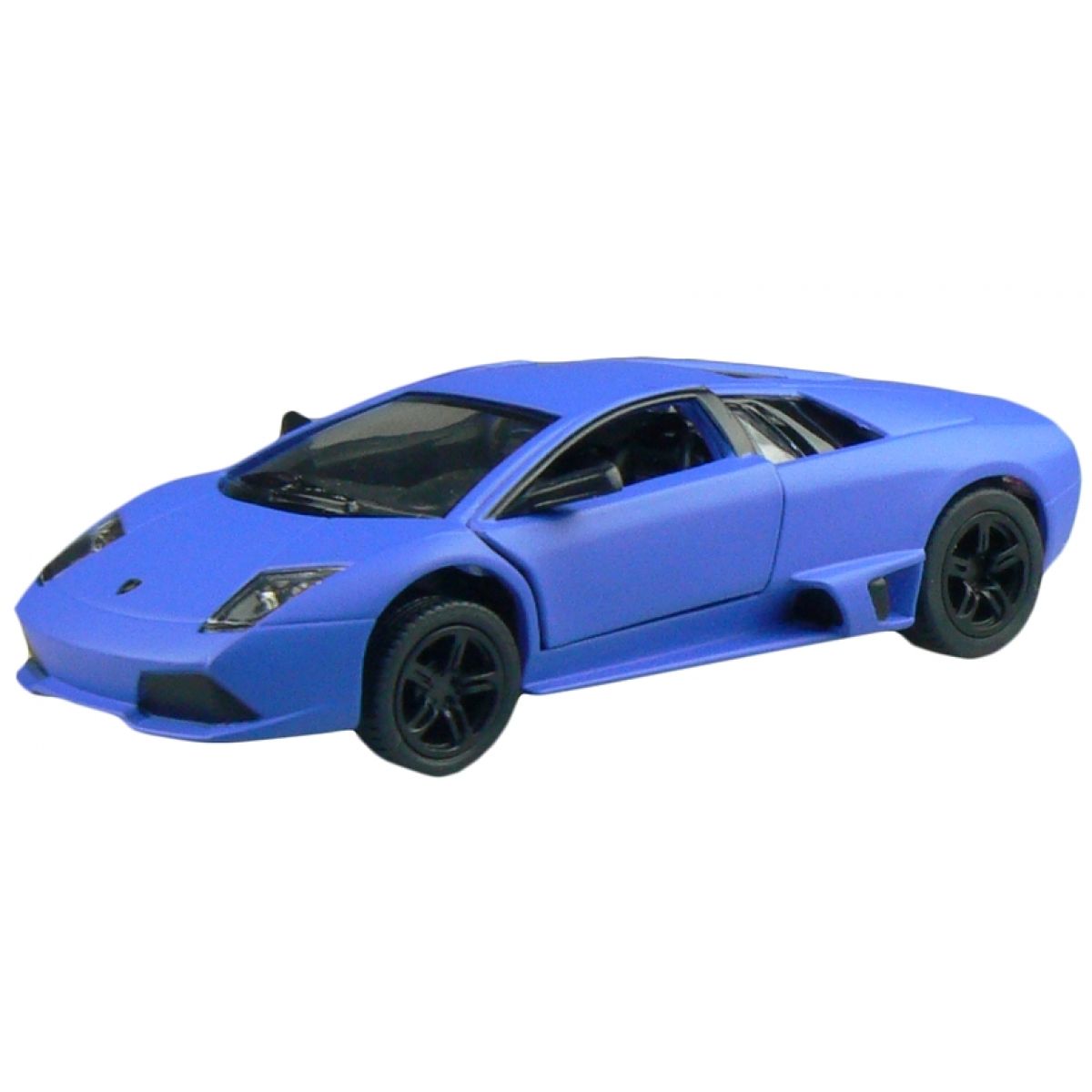 Kinsmart Auto Lamborghini na zpětné natažení 13 cm - Murcielago modré