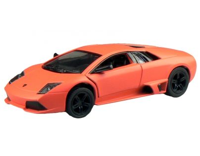 Kinsmart Auto Lamborghini na zpětné natažení 13 cm - Murcielago oranžové 1:36