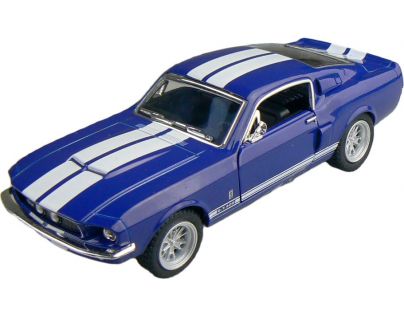 Kinsmart Auto Shelby GT500 1967 - Modrá
