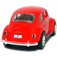 Kinsmart Auto Volkswagen Beetle na zpětné natažení - Červená 2