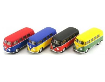 Kinsmart Autobus VW Classical kov 13 cm na zpětné natažení