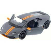 Kinsmart Lamborghini Huracan kov 12 cm šedé