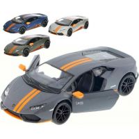 Kinsmart Lamborghini Huracan kov 12 cm šedé 2