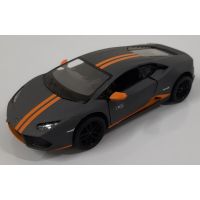 Kinsmart Lamborghini Huracan kov 12 cm šedé 5