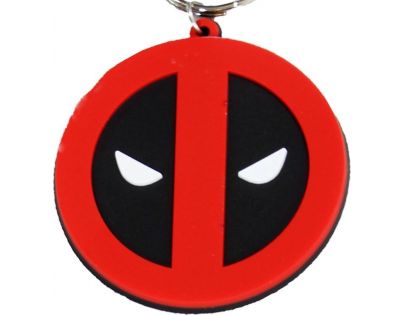Epee Merch Klíčenka gumová Deadpool logo