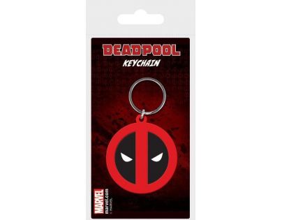 Epee Merch Klíčenka gumová Deadpool logo