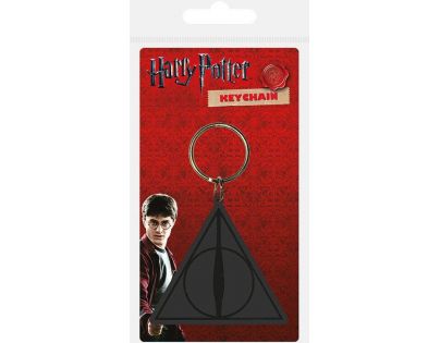 Epee Merch Klíčenka gumová Harry Potter Deathly Hallows