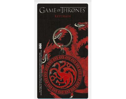 Epee Merch Klíčenka gumová Hra o Trůny Targaryen