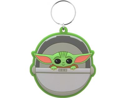 Epee Merch Klíčenka gumová Star Wars Mandalorian