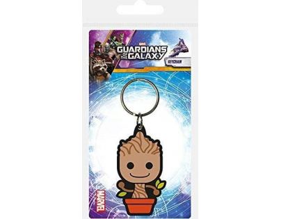 Epee Merch Klíčenka gumová Strážci Galaxie Groot