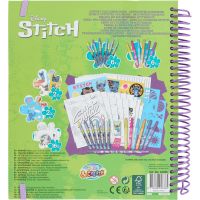 Kniha omalovánek a aktivit Stitch 5