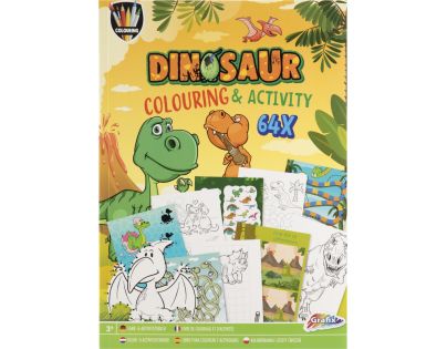 Kniha plná aktivit A4 Dino