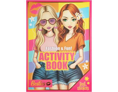 Craft Creative Módní kreativní sešit Fashion and Fun A4 Besties
