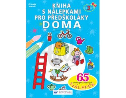 Kniha s nálepkami pro předškoláky