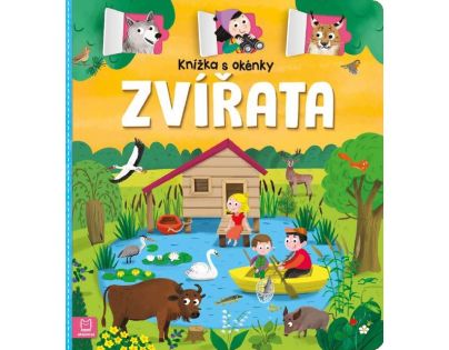 Knížka s okénky. Zvířata