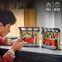 LEGO® Harry Potter™ 76450 Knižní zarážka: Spěšný vlak do Bradavic 3