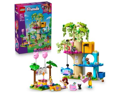 LEGO® Friends 42666 Kočičí narozeninová oslava a dům na stromě