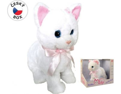 Made Kočka Micka na baterie reagující na zvuk