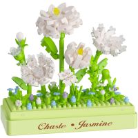 KOCO Stavebnice mini KOCO Jasmín plast 285ks v krabičce 11x12x5cm 2