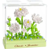 KOCO Stavebnice mini KOCO Jasmín plast 285ks v krabičce 11x12x5cm 3