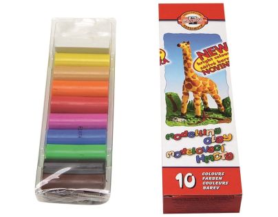 Koh-i-noor Modelovací hmota 10 barev - Poškozený obal