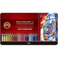 Koh-i-noor Sada pastelek uměleckých Polycolor 72 ks loď 2